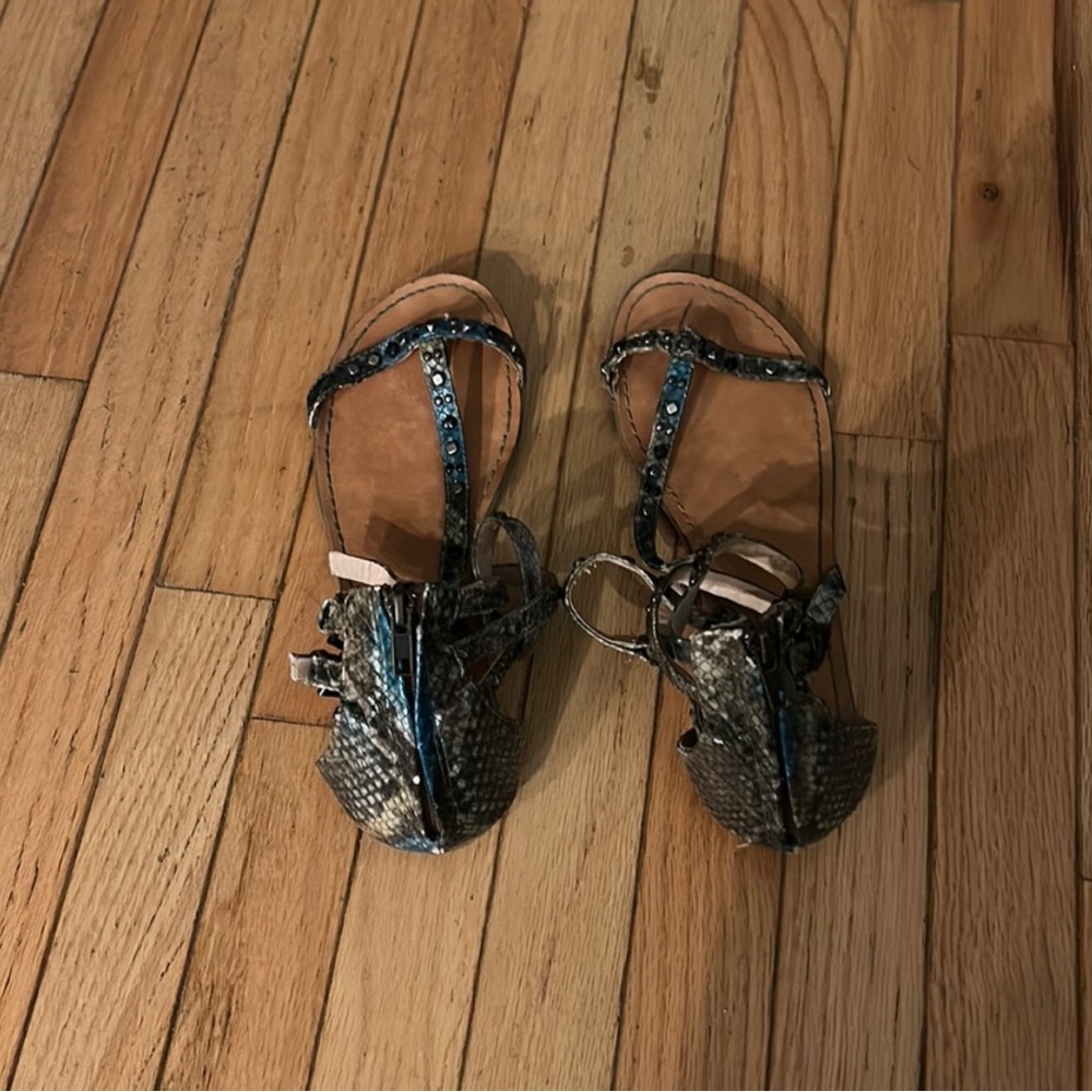 Nine West Snakeskin Sandals